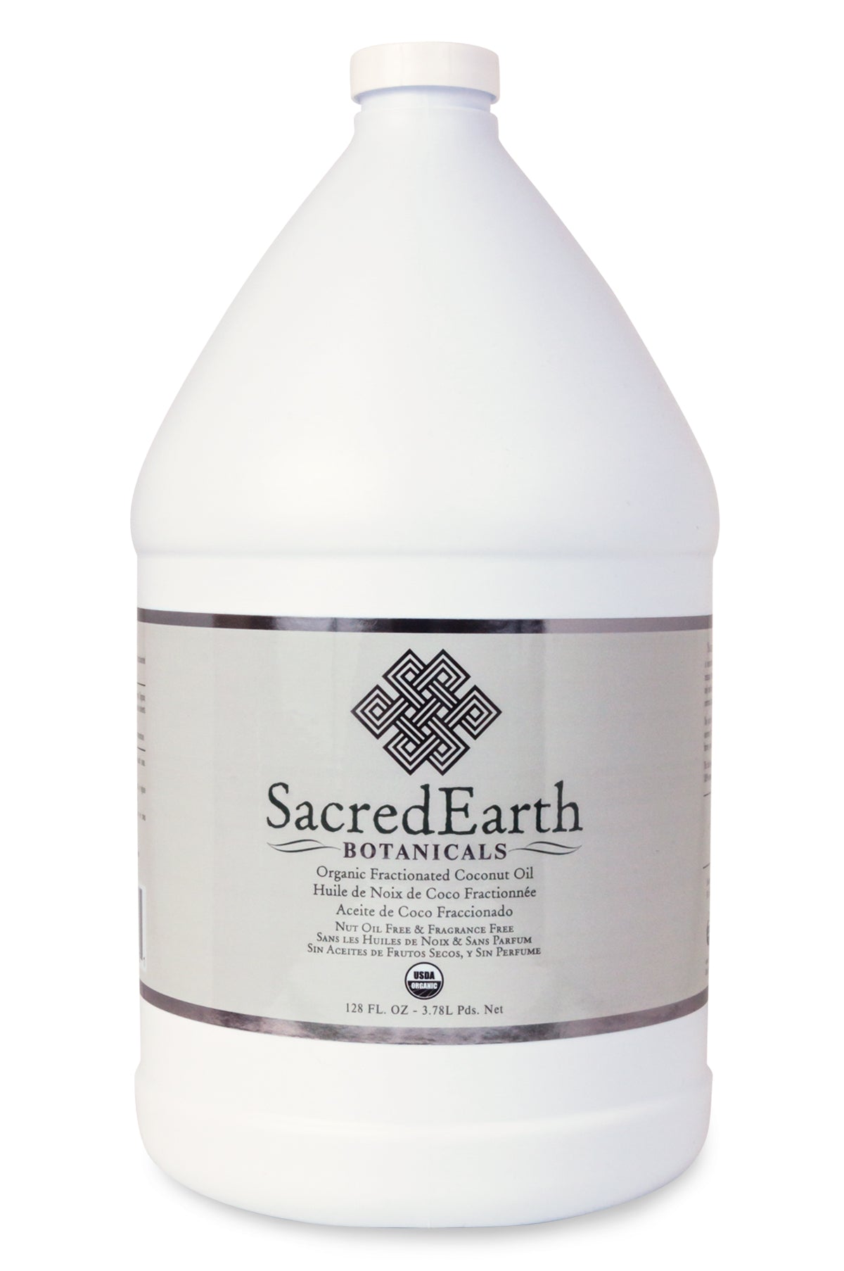 Organic Fractionated Coconut Oil by SacredEarth Botanicals