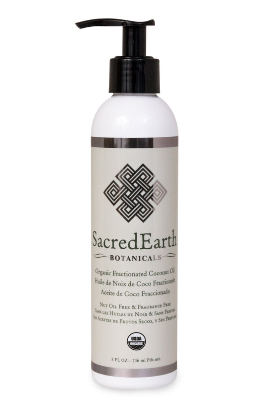 Organic Fractionated Coconut Oil by SacredEarth Botanicals