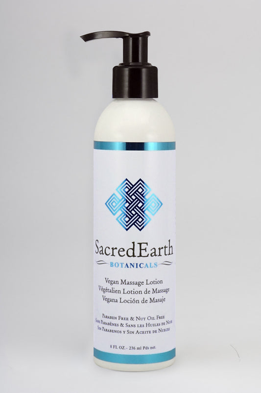 Vegan Massage Lotion by SacredEarth Botanicals