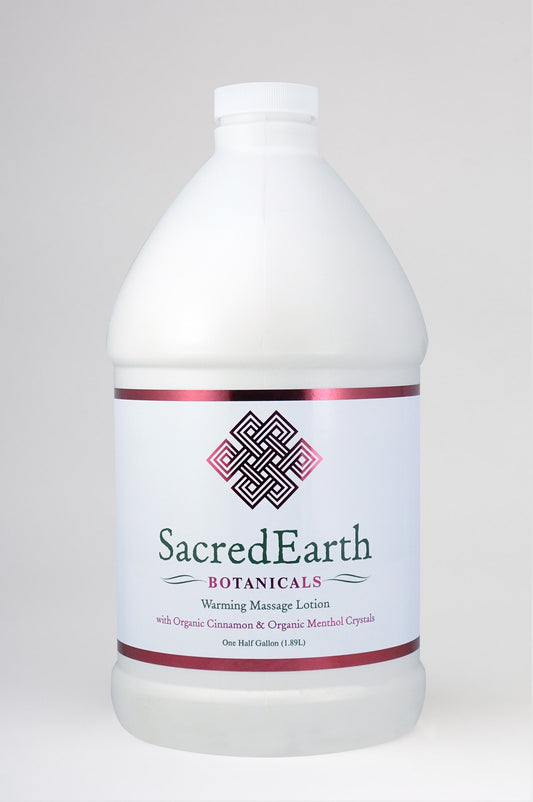 Warming Massage Lotion by SacredEarth Botanicals