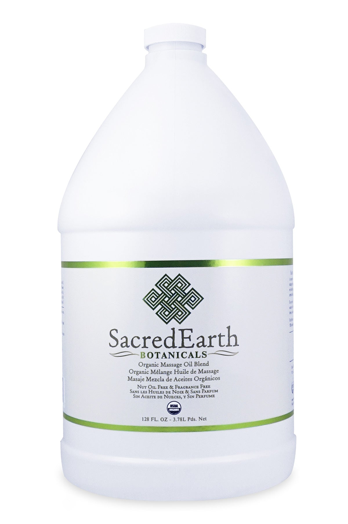 Organic Massage Oil Blend by SacredEarth Botanicals