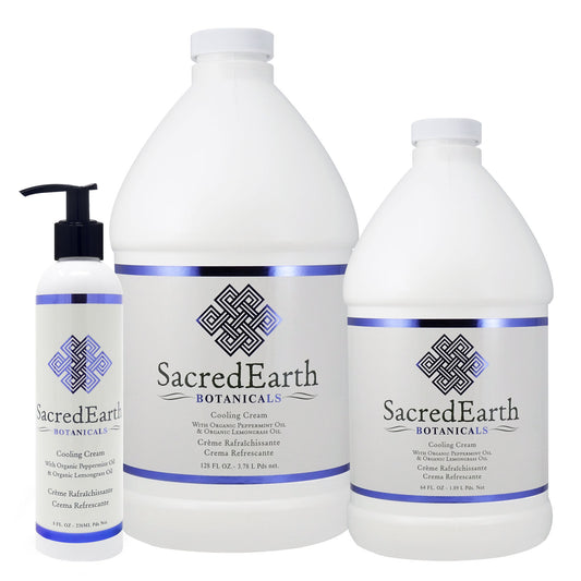 Cooling Massage Cream by SacredEarth Botanicals