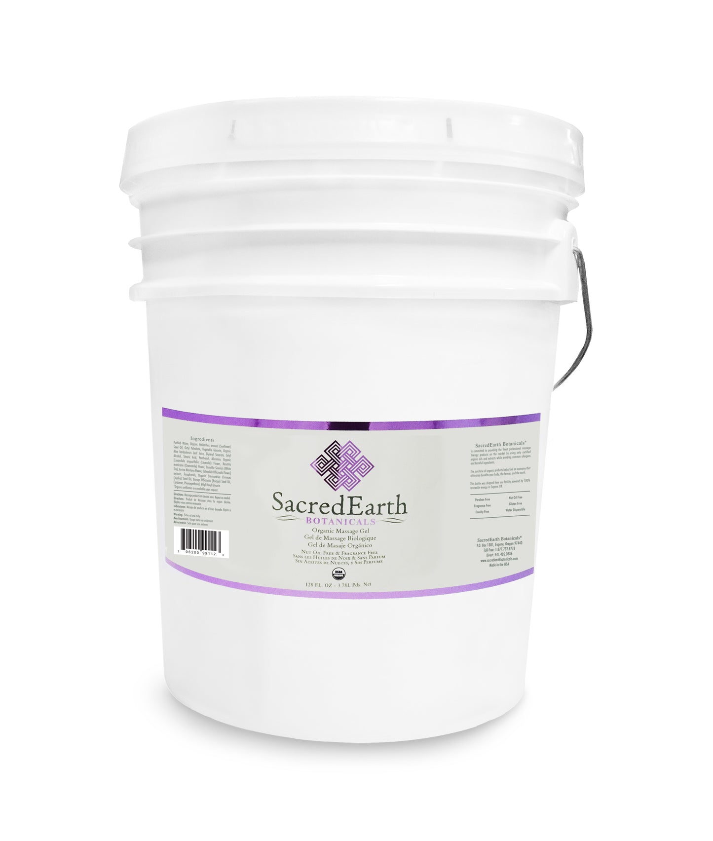 Organic Massage Gel by SacredEarth Botanicals