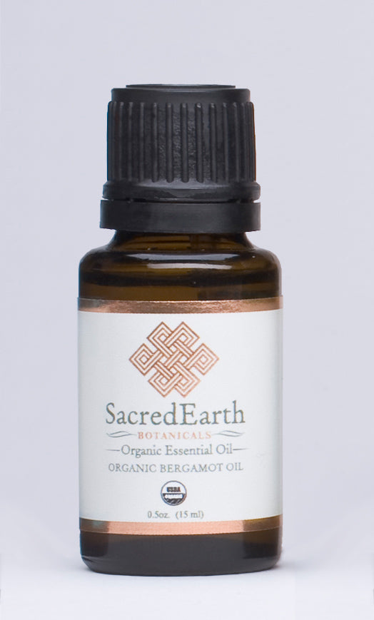 Organic Bergamot Essential Oil 15ml by SacredEarth Botanicals