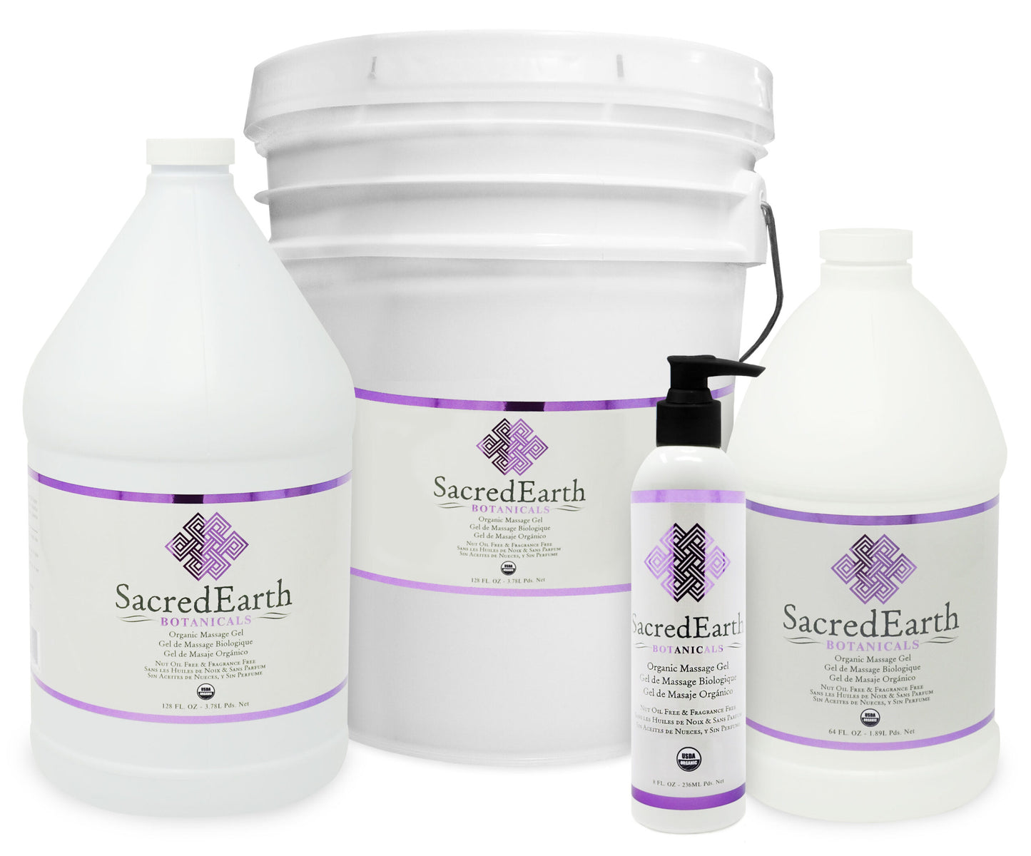Organic Massage Gel by SacredEarth Botanicals