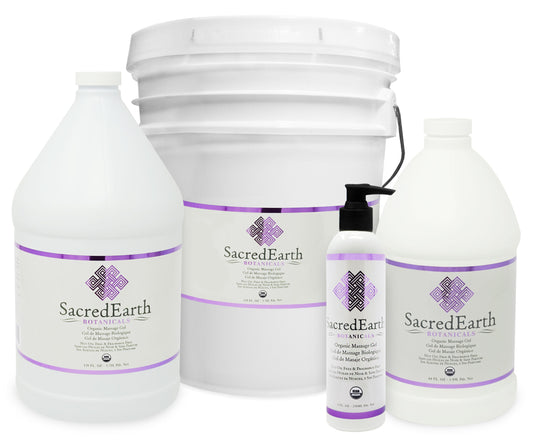 Organic Massage Gel by SacredEarth Botanicals
